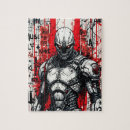 Recherche de graffiti puzzles Rouge