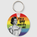 Search for lesbian humour keychains Gay
