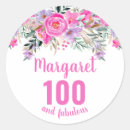 Search for 100th stickers Pink