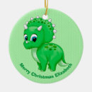 Search for green dinosaur ornaments Adorable