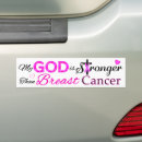 Search for breast cancer bumper stickers Encouragement