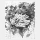 Search for black and white nature blankets Drawing