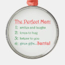 Search for perfect ornaments Santa