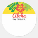 Search for write name on stickers Hello my name is