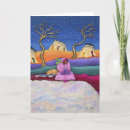 Recherche de nuit neigeuse Hiver