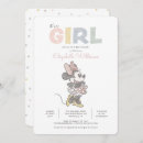 Search for minnie mouse baby shower invitations Watercolor
