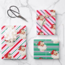 Recherche de rétro kitsch papier cadeau Rouge