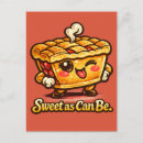 Search for sweet as pie postcards Funny