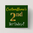Recherche de 2ème anniversaire badges 2 ans