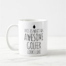 Search for novelty golf mugs Hole in one