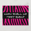 Search for stripes pattern postcards Animal