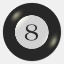 Recherche de boules de billards autocollants Huit