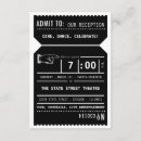Recherche de concert ticket invitations Noir