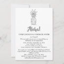 Search for tropical engagement party invitations Pineapple