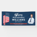 Recherche de candidat présidentiel Drapeau américain