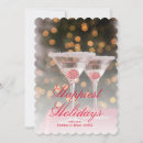 Recherche de cocktail christmas vœux cartes Martini