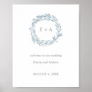 Recherche de wedding monogram posters Aquarelle