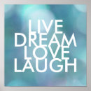 Search for live laugh love posters Blue
