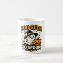 Search for cute halloween ghost mugs Too cute to spook