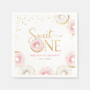 Search for donut napkins Sweet one