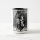 Search for vintage wolf mugs Red riding hood
