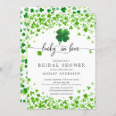 Recherche de trèfle de 4 feuilles invitations Irish