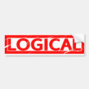 Search for logical bumper stickers Funny