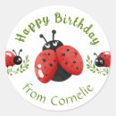 Search for ladybug birthday stickers Kids