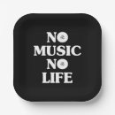 Search for music paper plates Cool