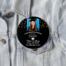 Search for gold party buttons Gold and black