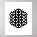Recherche de fleur de vie posters Mur