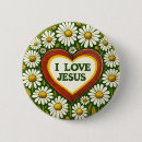 Search for jesus loves you buttons Retro