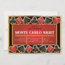 Search for deck party invitations Red