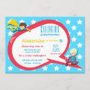 Search for calling all superheroes birthday invitations Blue