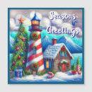 Search for lighthouse christmas cards Beach