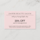 Search for professional discount cards Hair stylist