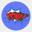 Search for comic stickers Pow