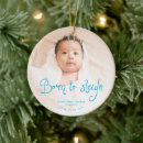 Search for sleigh ornaments Babys first christmas