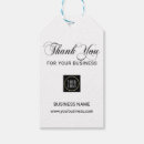 Search for business thank you gift tags Black