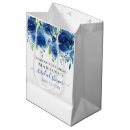 Search for navy blue gift bags Script
