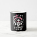 Search for breast cancer support mugs Warrior
