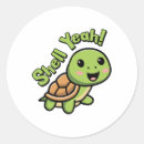 Search for cute turtle cartoon stickers Kawaii