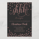 Recherche de rose gold surprise party invitations Fête d'anniversaire