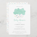 Search for rain baby shower invitations Hearts