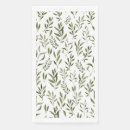 Search for eucalyptus napkins Green leaves