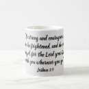 Search for joshua 1 9 mugs Be strong and courageous