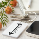 Search for arrow keychains Black