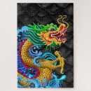 Search for green dragon puzzles Mythology