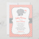 Search for coral and grey baby shower invitations Mother to be