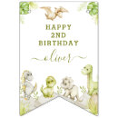 Search for dinosaur bunting flags Modern